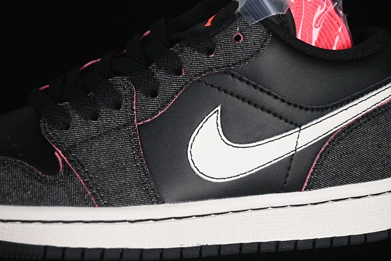 All categories Air Jordan Jordan series basketball shoes Air Jordan 1 Low Air Jordan 1 Low AJ1 Joe 1 black denim low-top cultural casual sneakers IR0842-010